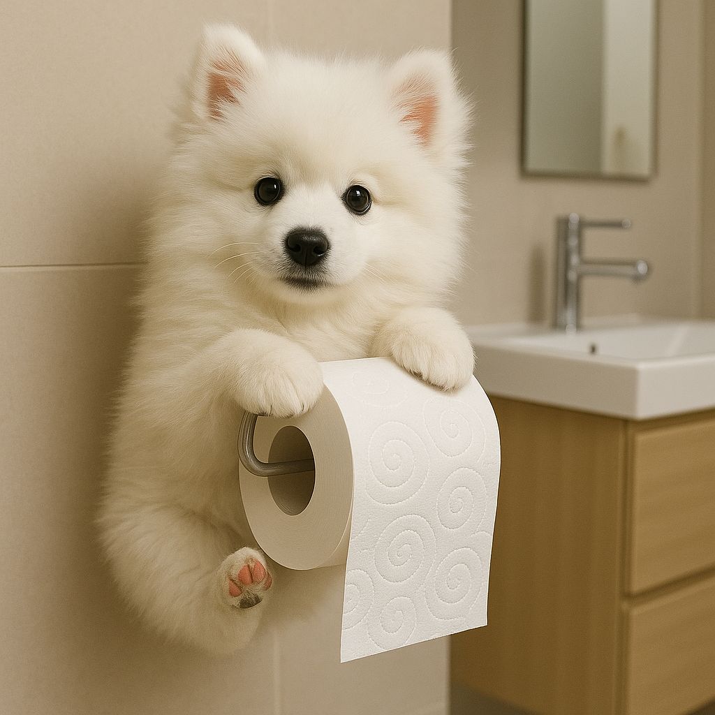 PawRoll – De dierenlijk charmante toiletrolhouder!