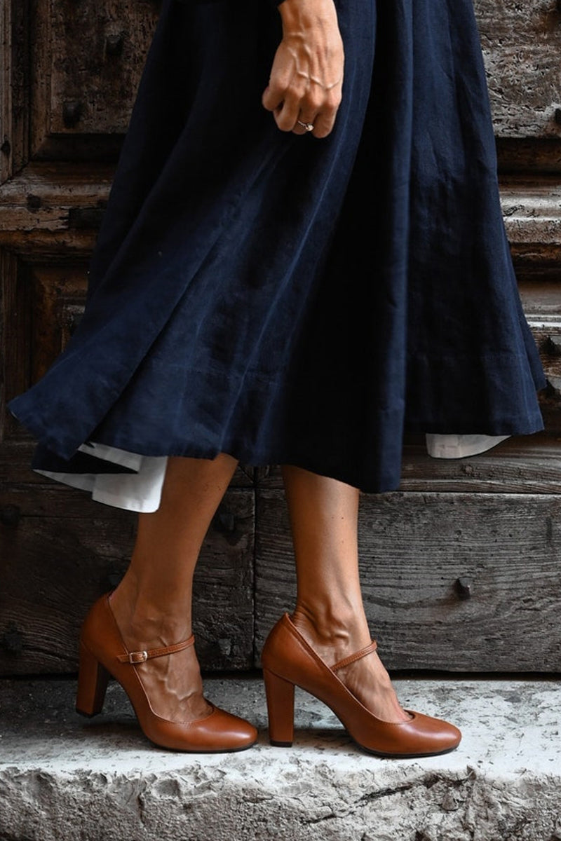 Dames Sandalen | Lage Massieve Hak | Verstelbare Band met Gesp | Dagelijkse Zomerstijl
