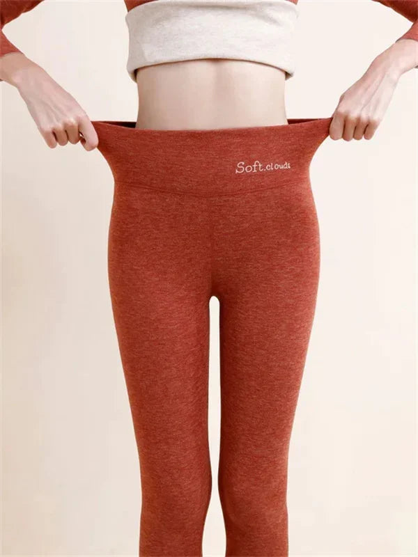 AstraWeave Cashmere-Voering Winter Leggings Voor Gezellige Warmte