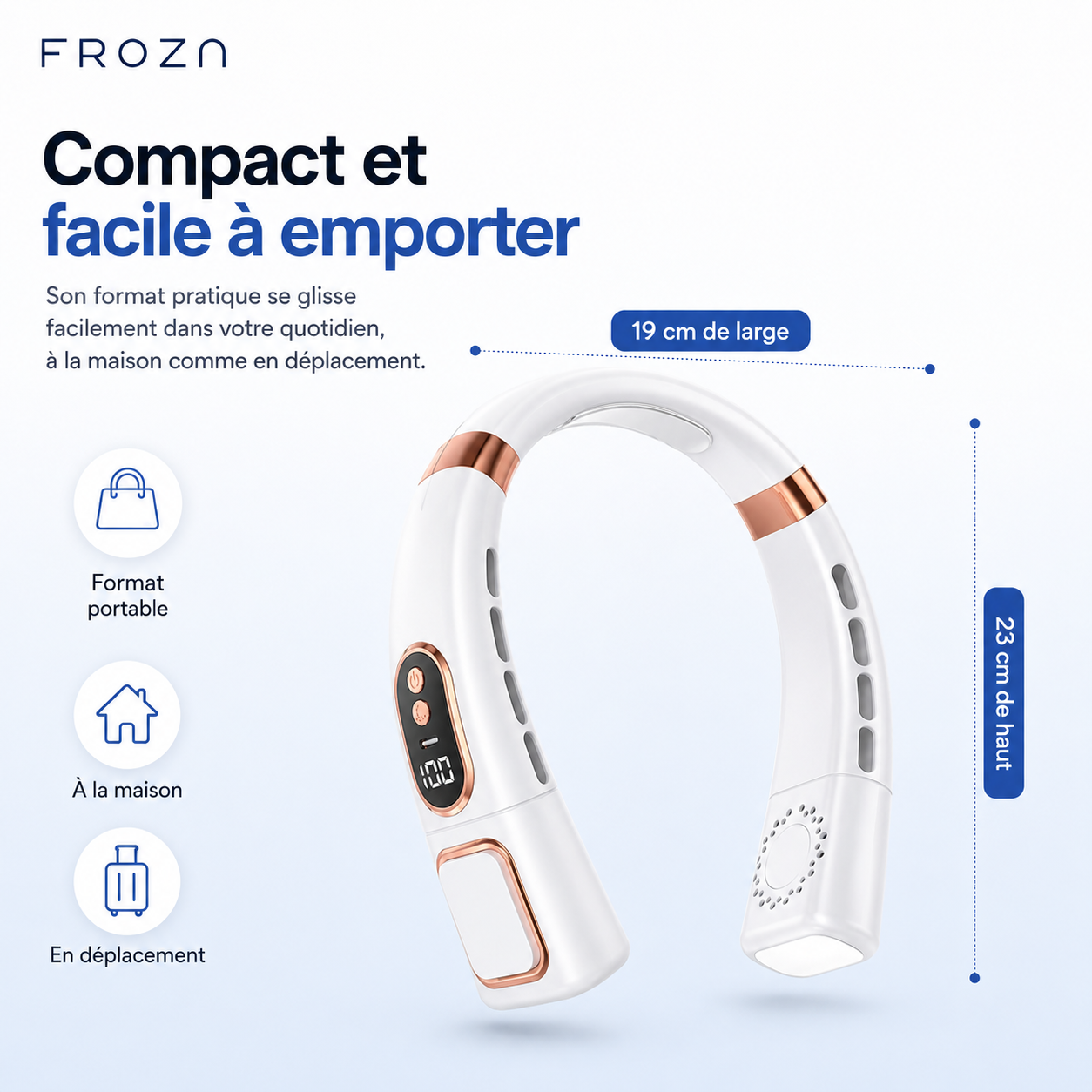 Froza – Digitale 360° Nekventilator