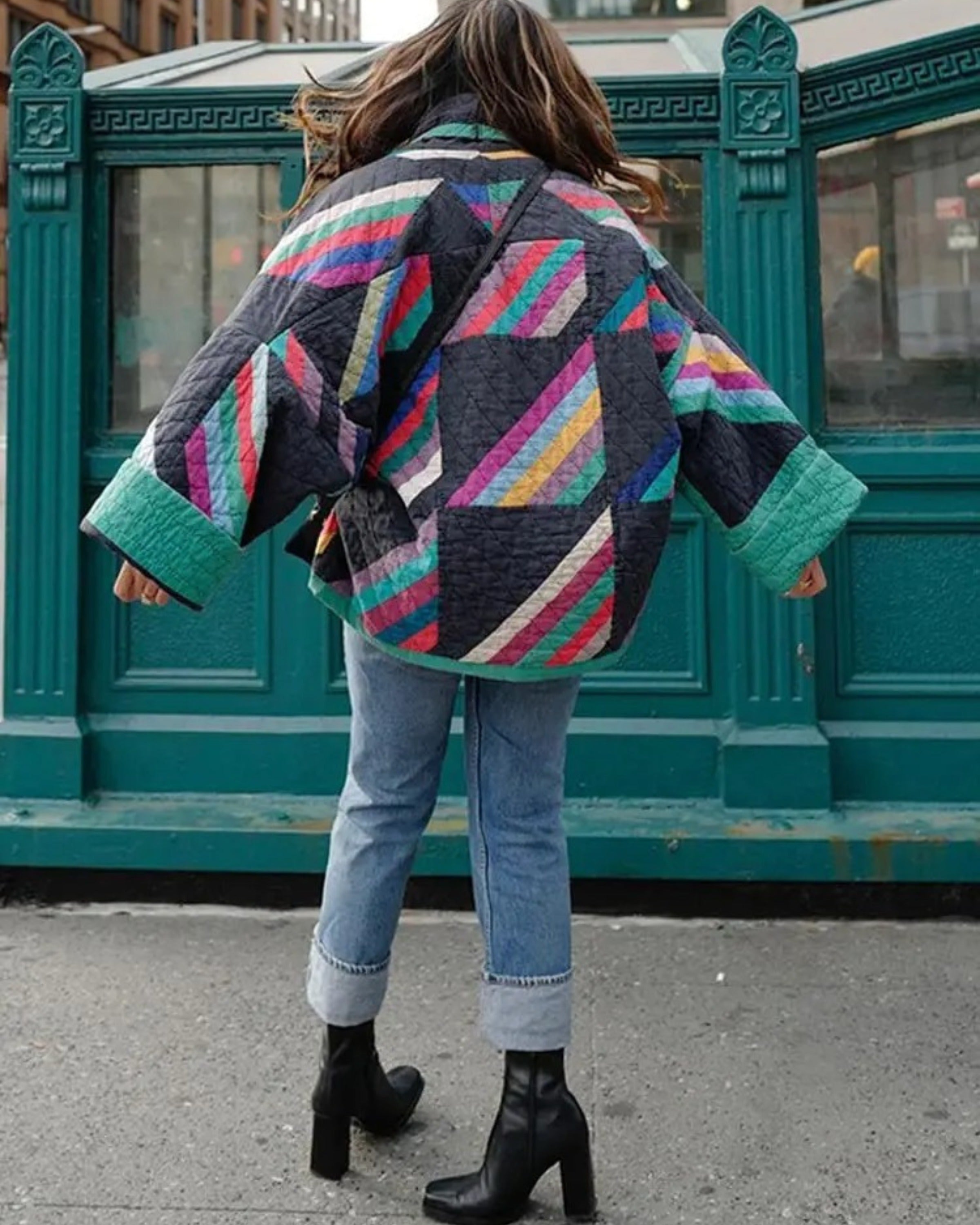 LOIS™ | ÜBERGRÖSSE VINTAGE-JACKE