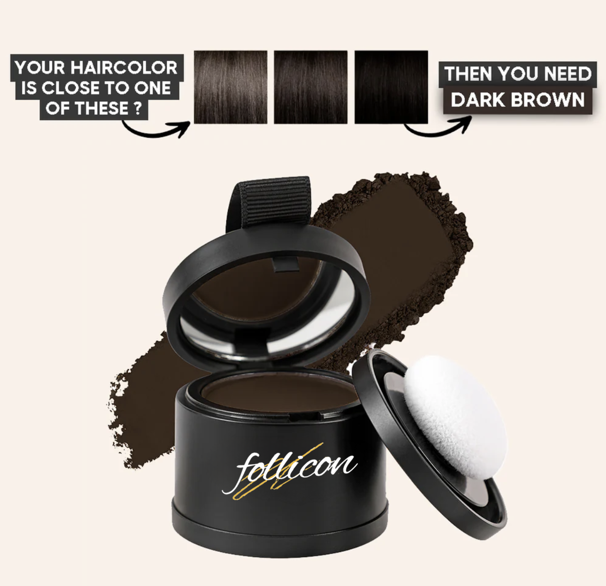 InstaCover Haarlijn Poeder | Natuurlijke Dekking, Direct Zelfvertrouwen