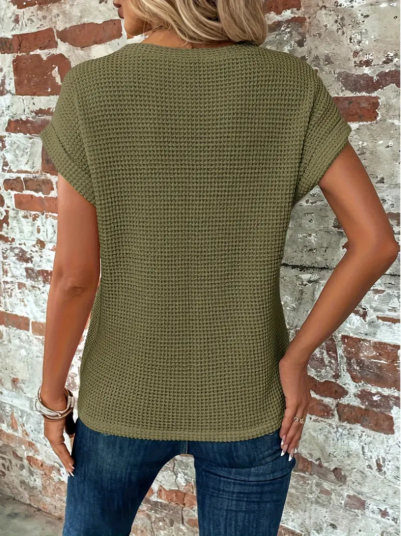 Gretel | Casual T-shirt met korte mouwen