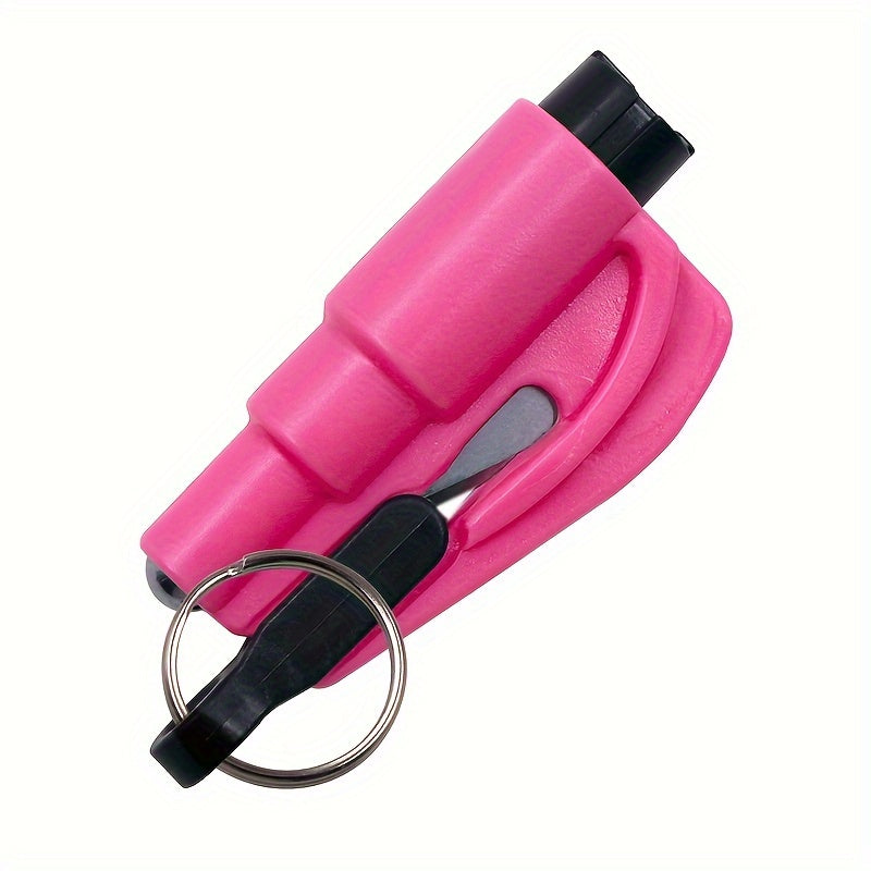 Compacte Noodveiligheidshamer met Ergonomische Handgreep – Raamverbreker voor Snelle Ontsnapping in de Auto, Beschikbaar in Meerdere Kleuren