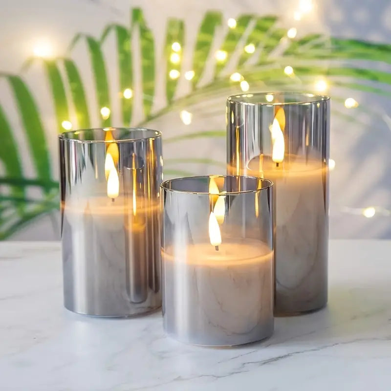 LuxeLumen LED Kaarsenset | Elegante LED kaarsen met afstandsbediening voor sfeervolle ambiance