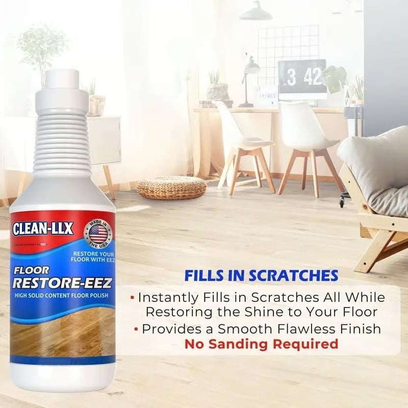 🔥Laatste dag 50% korting - ✨🧴 Clean-llx Vloerhersteller – Direct glanzen & beschermen 🏠