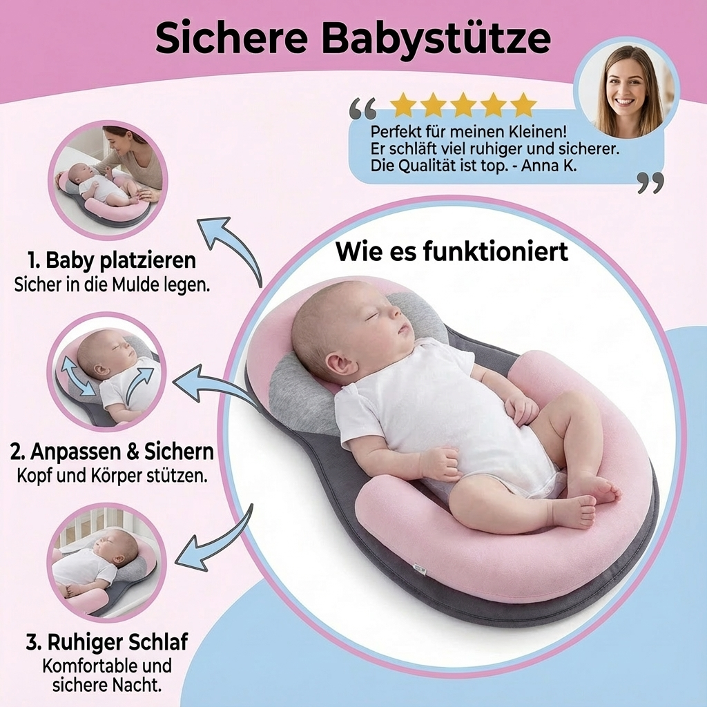 Veilige Babystütze