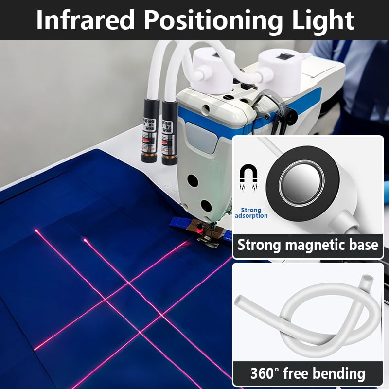 🔥NIEUWJAARSVERKOOP - Magnetische Positionerings-Quilt-Laserlicht voor Naaimachines