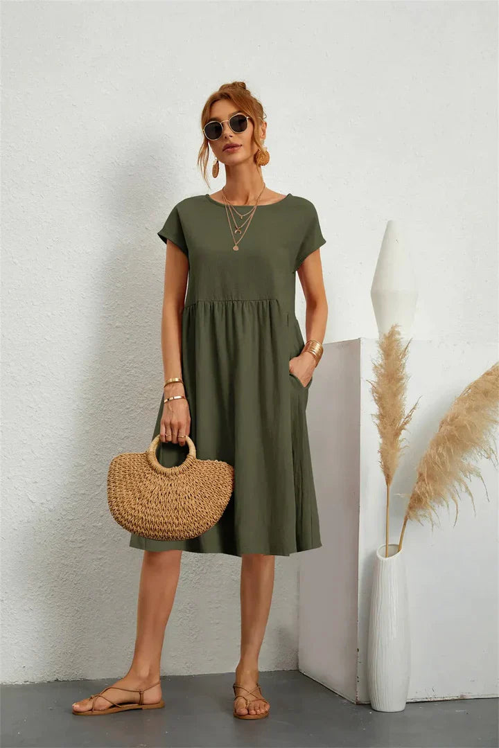 Sol | Elegante jurk voor feestelijke gelegenheden met zomerse lichtheid