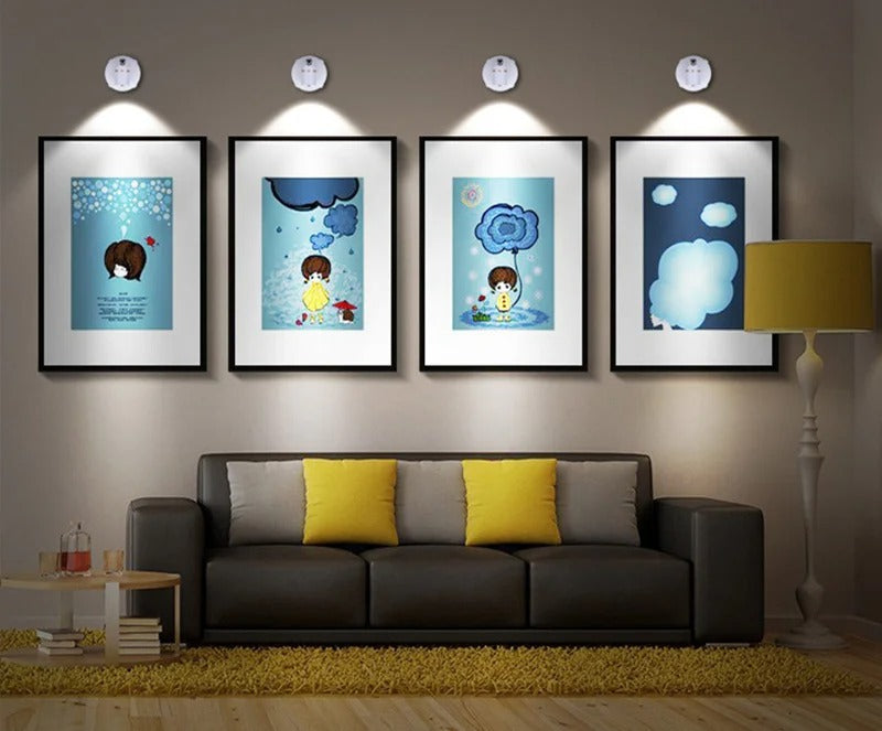 LumiSpot Draadloze LED Spotlight | Verlicht je ruimte met precisie