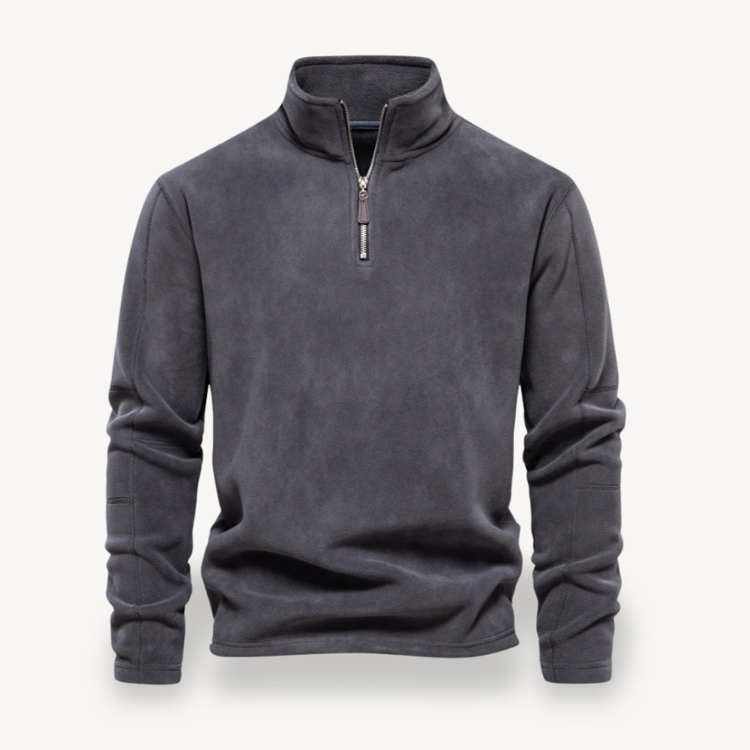 Heren ComfortZip Fleecevest – Warm, Zacht en Praktisch met Rits