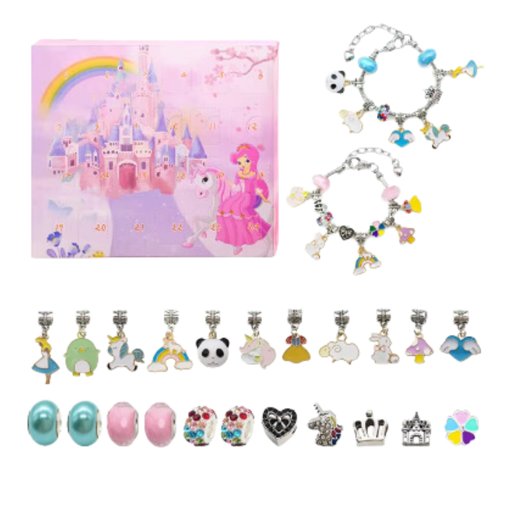 DIY Adventskalender 2026 voor Meisjes – Sieraden- en Armbandenset