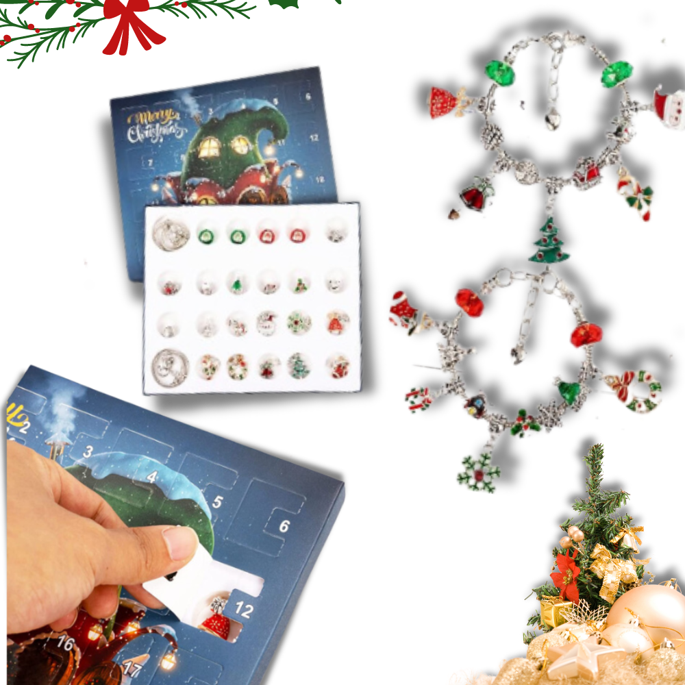 DIY Adventskalender 2026 voor Meisjes – Sieraden- en Armbandenset