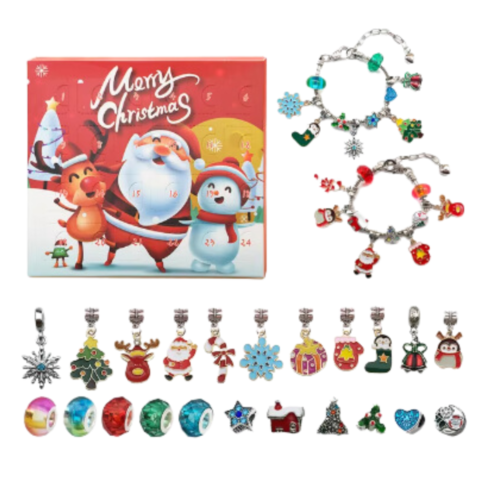 DIY Adventskalender 2026 voor Meisjes – Sieraden- en Armbandenset