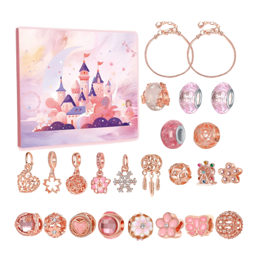 DIY Adventskalender 2026 voor Meisjes – Sieraden- en Armbandenset