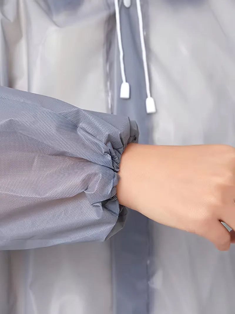 Unisex Regenjas met Capuchon – Waterdichte Bescherming tegen Regen en Wind