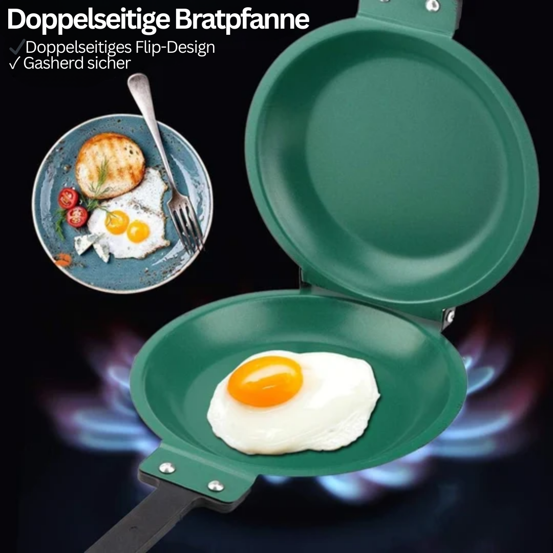 Dubbelzijdige Antiaanbakpan - FlipMaster