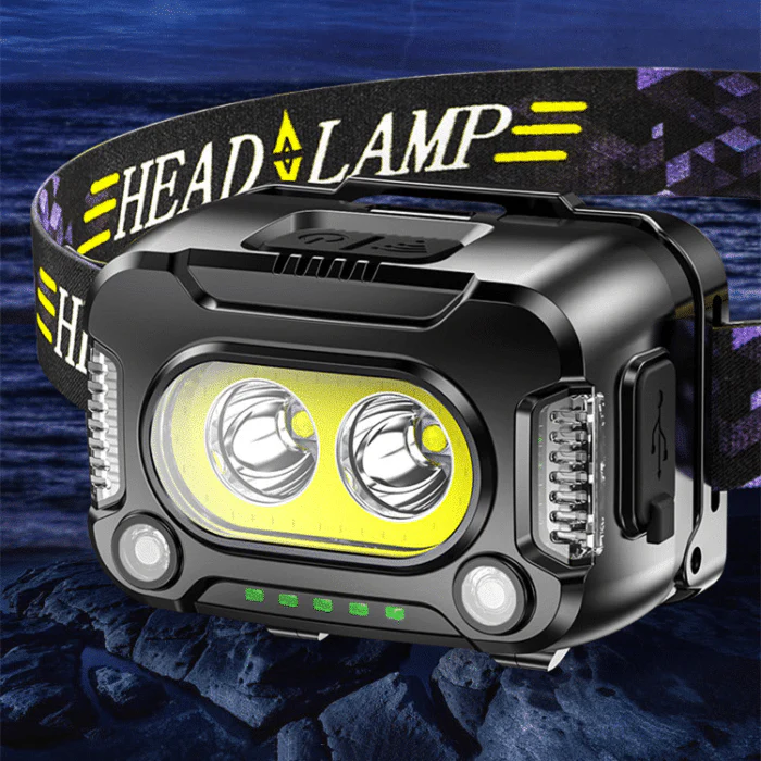 Oplaadbare USB Hoofdlamp – Krachtige LED Hoofdlamp voor Outdoor en Werk