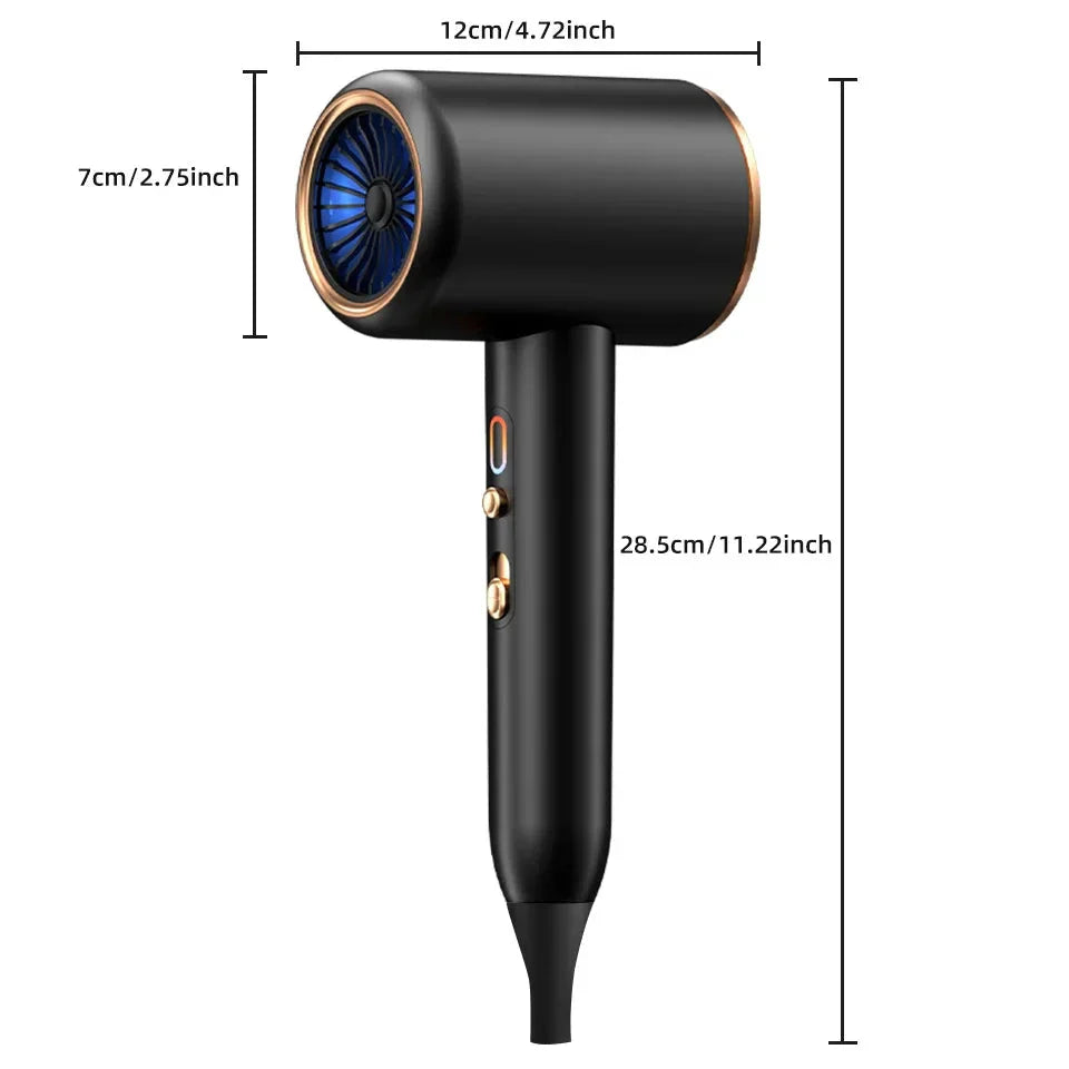 2400W Hochleistungs-Haartrockner mit Kalt- und Warmeluft Ionentechnologie