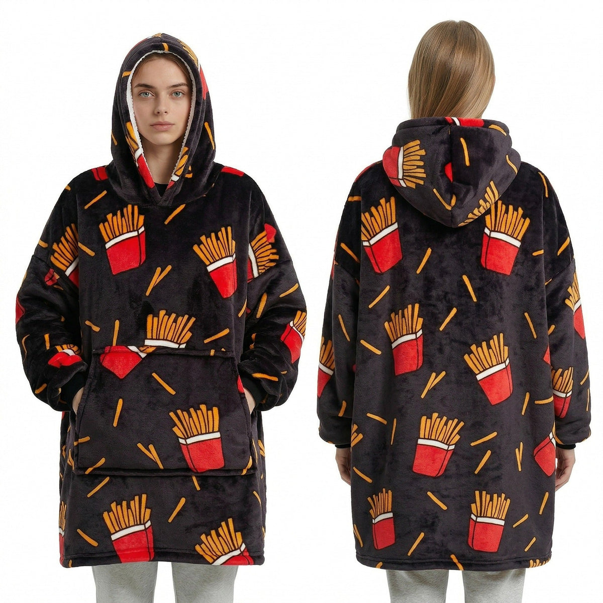 Draagbare deken van fleece, 350 g/m²