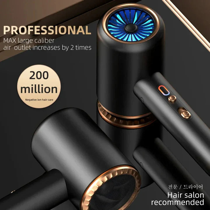 2400W Hochleistungs-Haartrockner mit Kalt- und Warmeluft Ionentechnologie