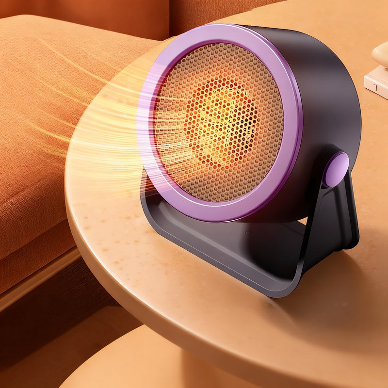 Mini Elektrische Kachel 500W – Compacte Keramische Heizlüfter voor Snelle Warmte