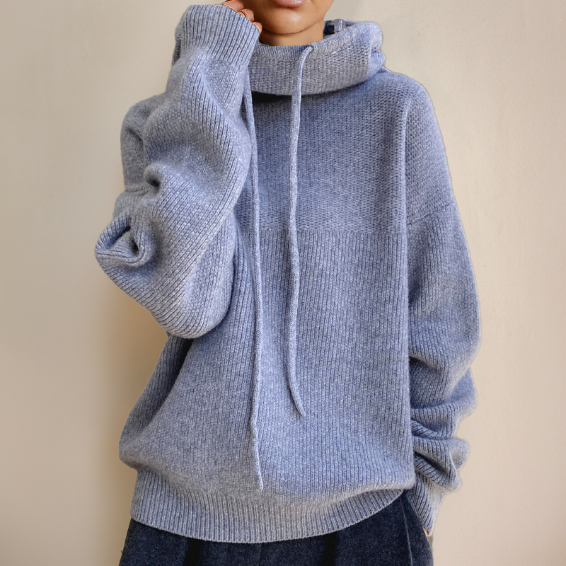 Lina™ | Kuschelige Strick-Hoodie