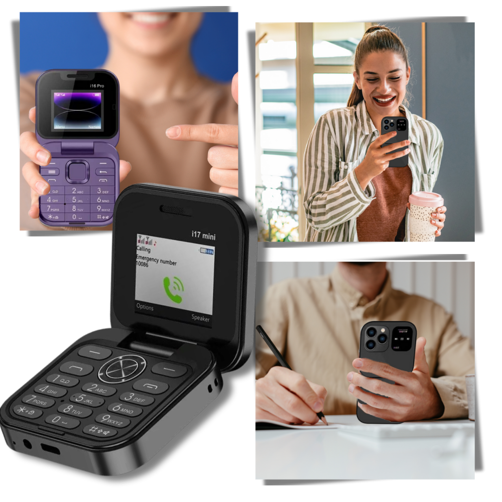 Dual Sim Kleine Vouwtelefoon