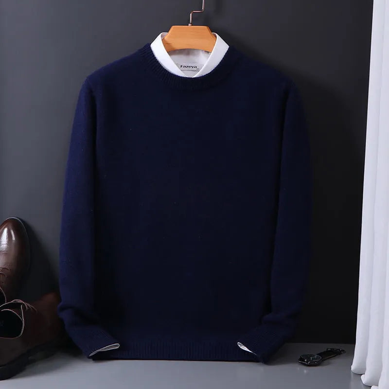 Winterse Stijlvolle Kasjmier Herenpullover - Oliver