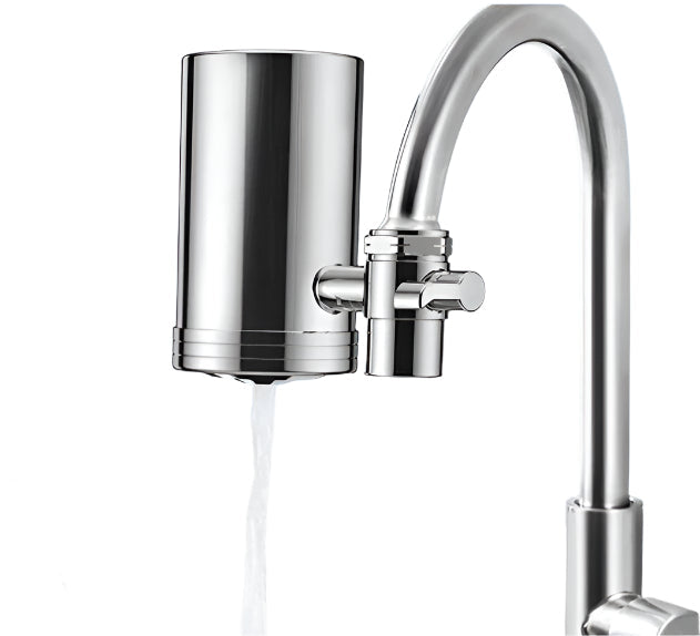 Aqualuxe | Waterfilterkraan van roestvrij staal – zonder installatie – elegant design – geavanceerde filtratie