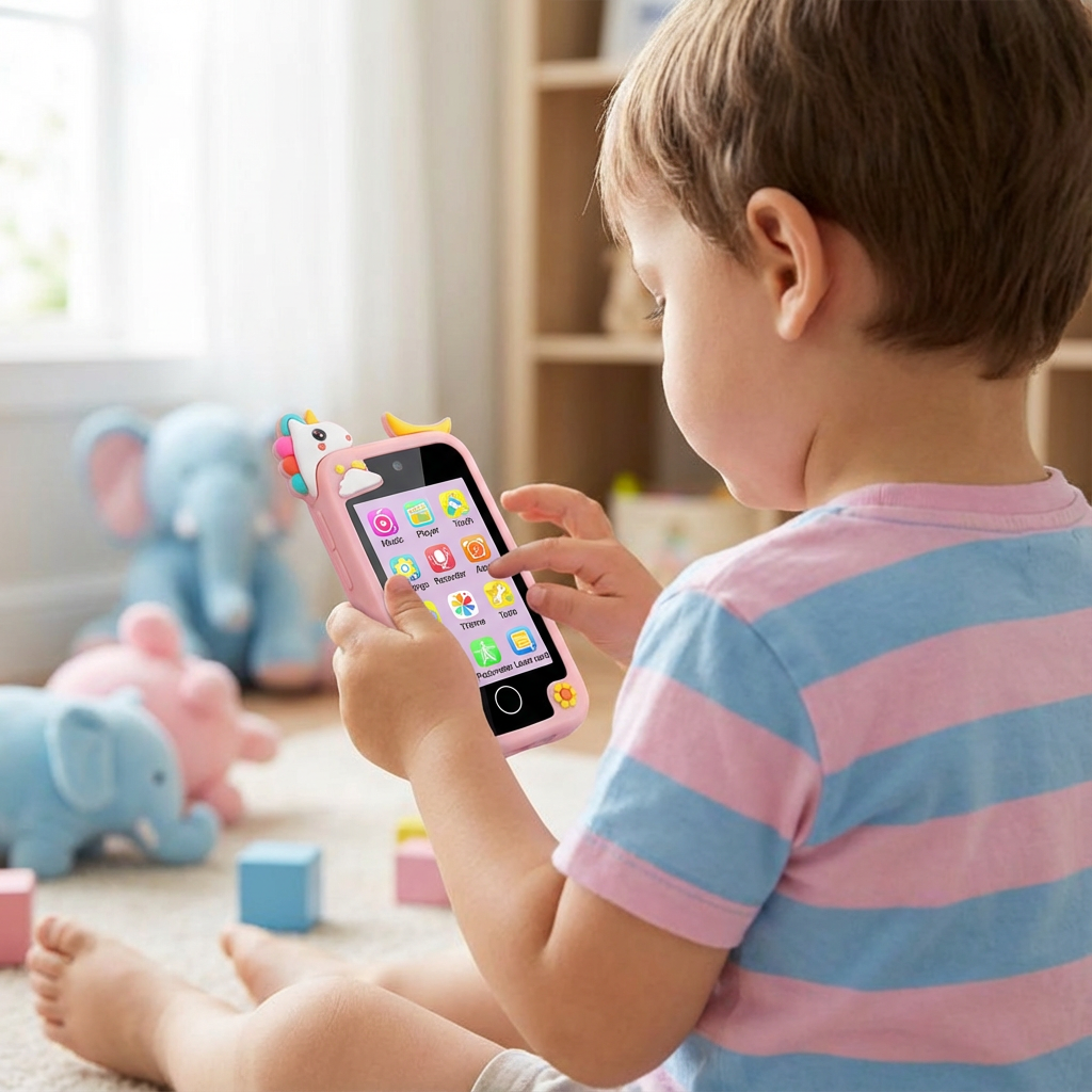 Educatief Leerspeelgoed voor Kinderen in de vorm van een Smartphone