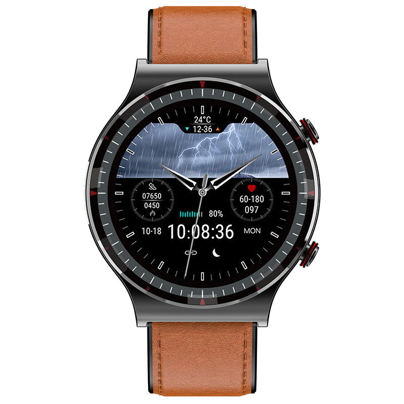 Medische EKG-Smartwatch | CFDA-gecertificeerd | 512Hz Hoogprecisie Biosensor | SpO2- & Hartslagmonitoring | AI-gebaseerde Ademhalingsanalyse | IP67 Waterdicht