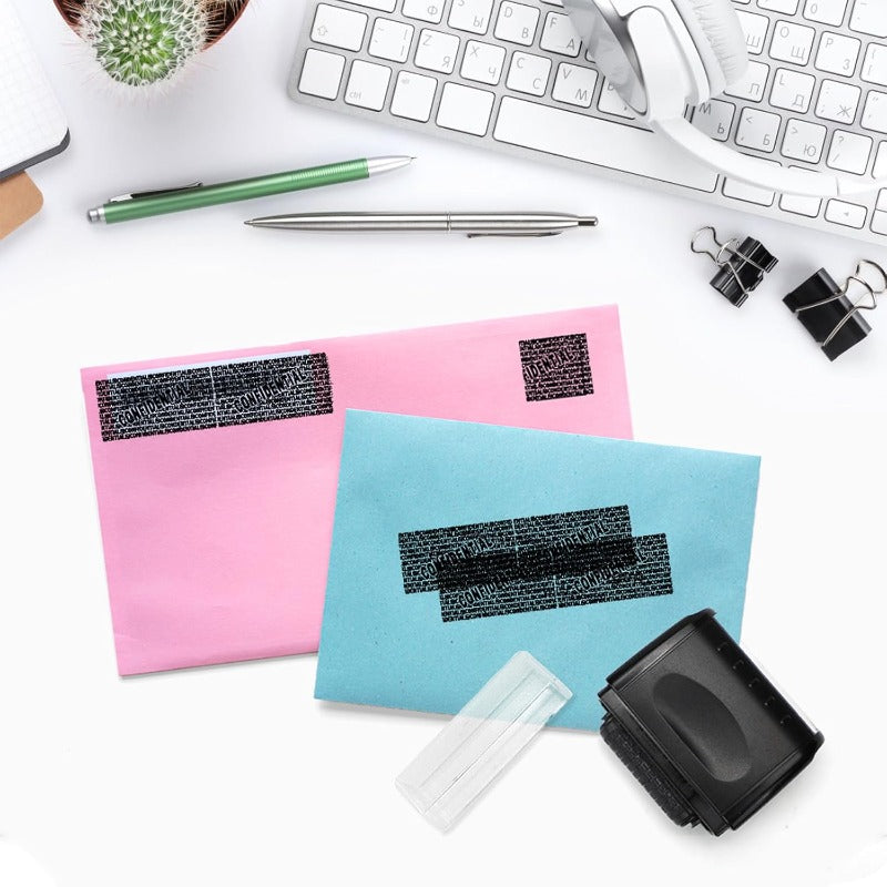 Privacy Bescherming Roller Stempel