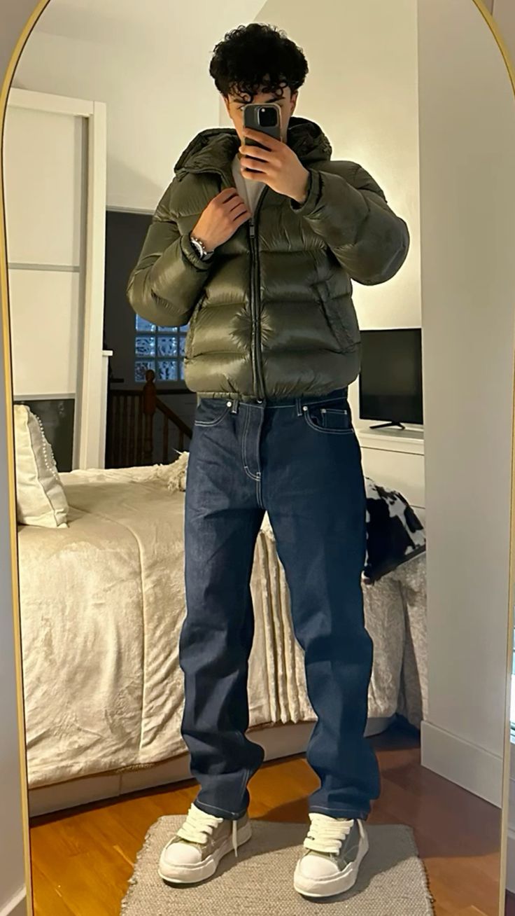 Fabian™ Heren Sherpa Gevoerde Stepp-Winterjas
