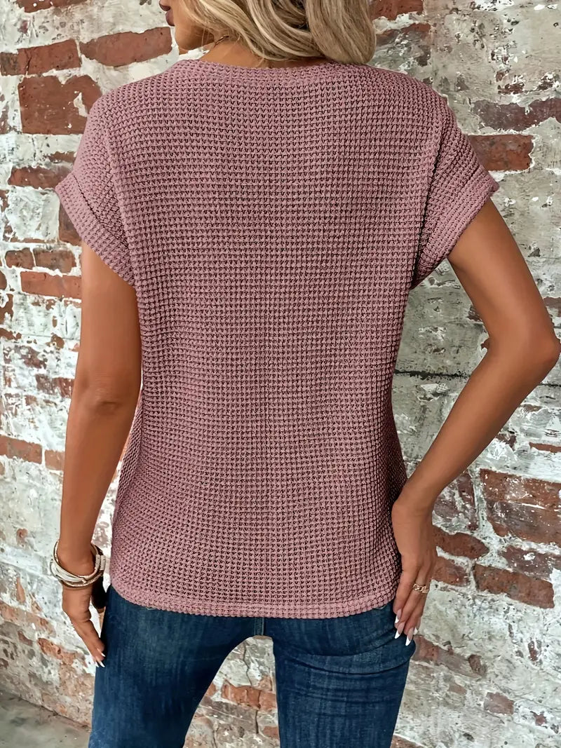 Gretel | Casual T-shirt met korte mouwen
