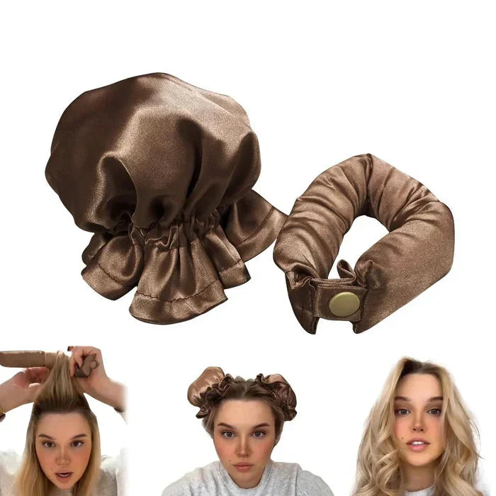 Satin Hittevrije Lockenwickler Set