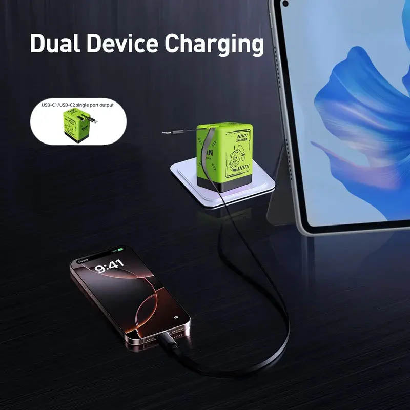 GaNPro 45W Inklapbare Snellader Cube