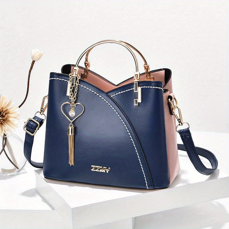 Luxe leren handtas voor dames | Klein