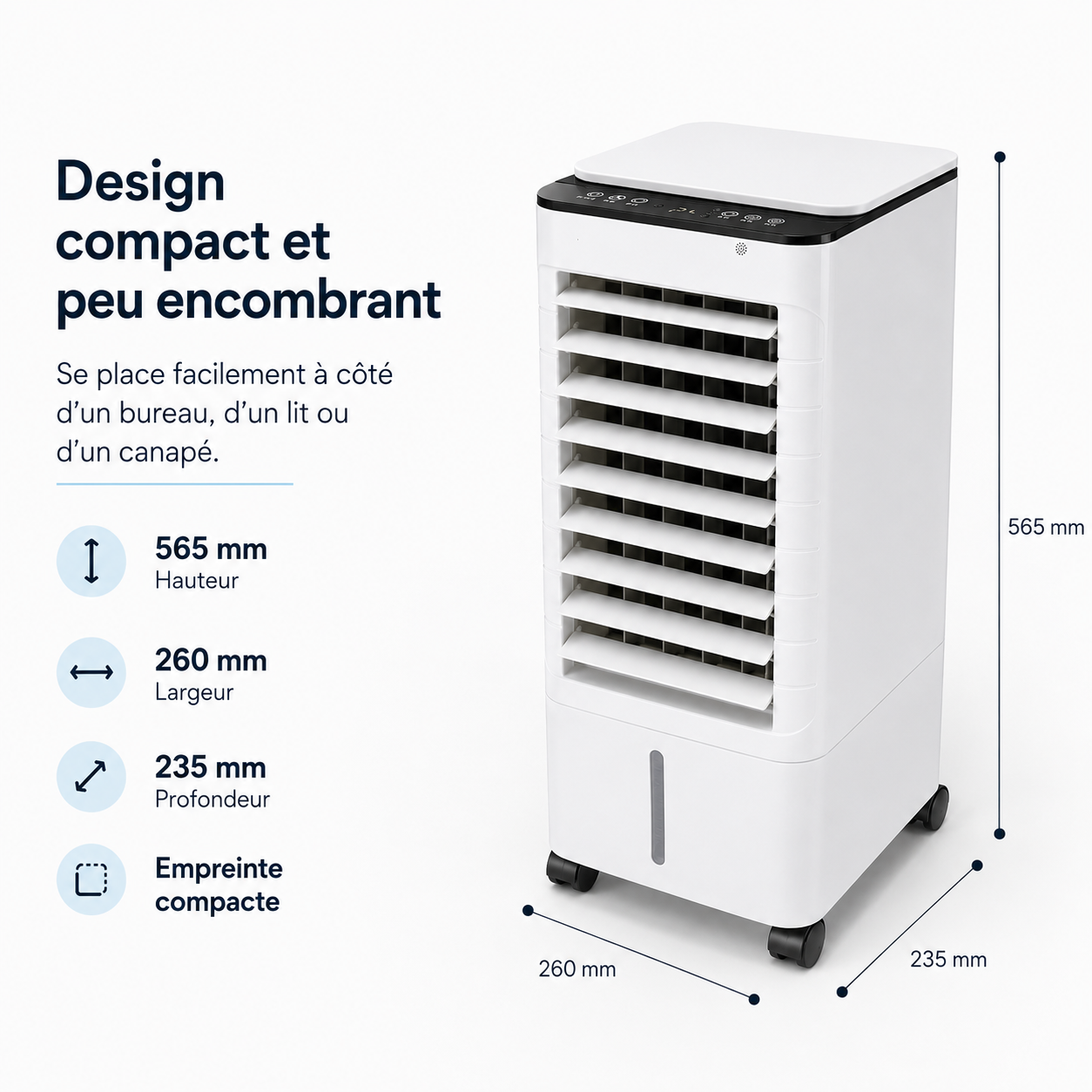Draagbare Airconditioner Zonder Raam voor Huis en Kantoor