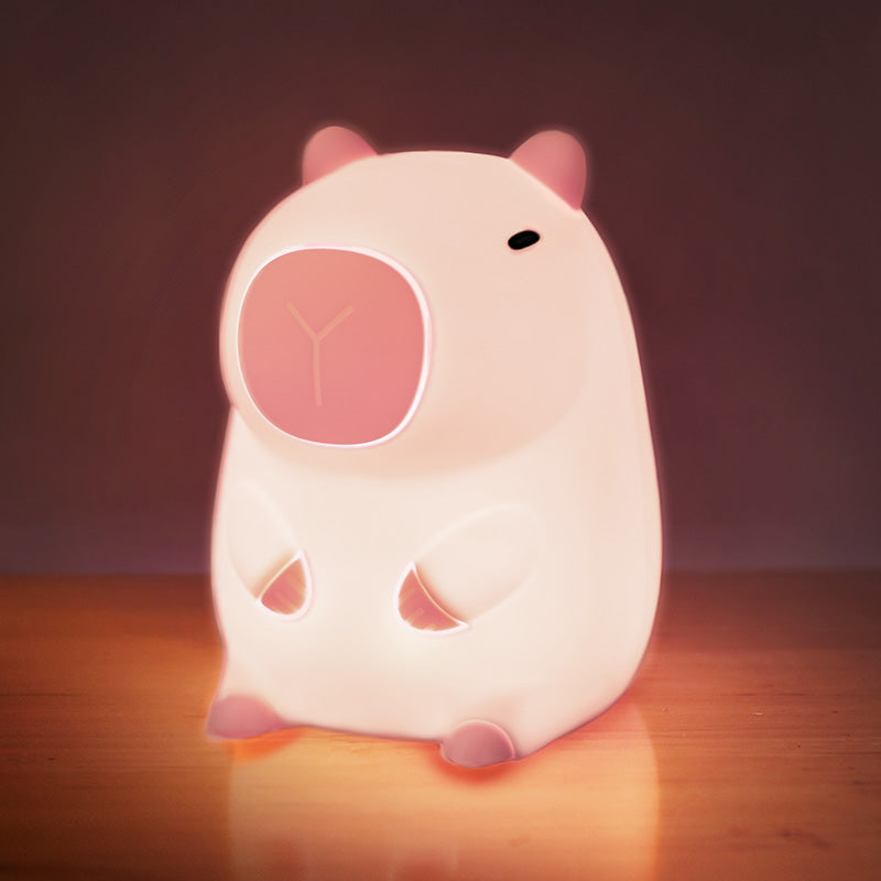 SquishBara | Capybara Squishy Nachtlampje Ideaal Cadeau voor Alle Leeftijden