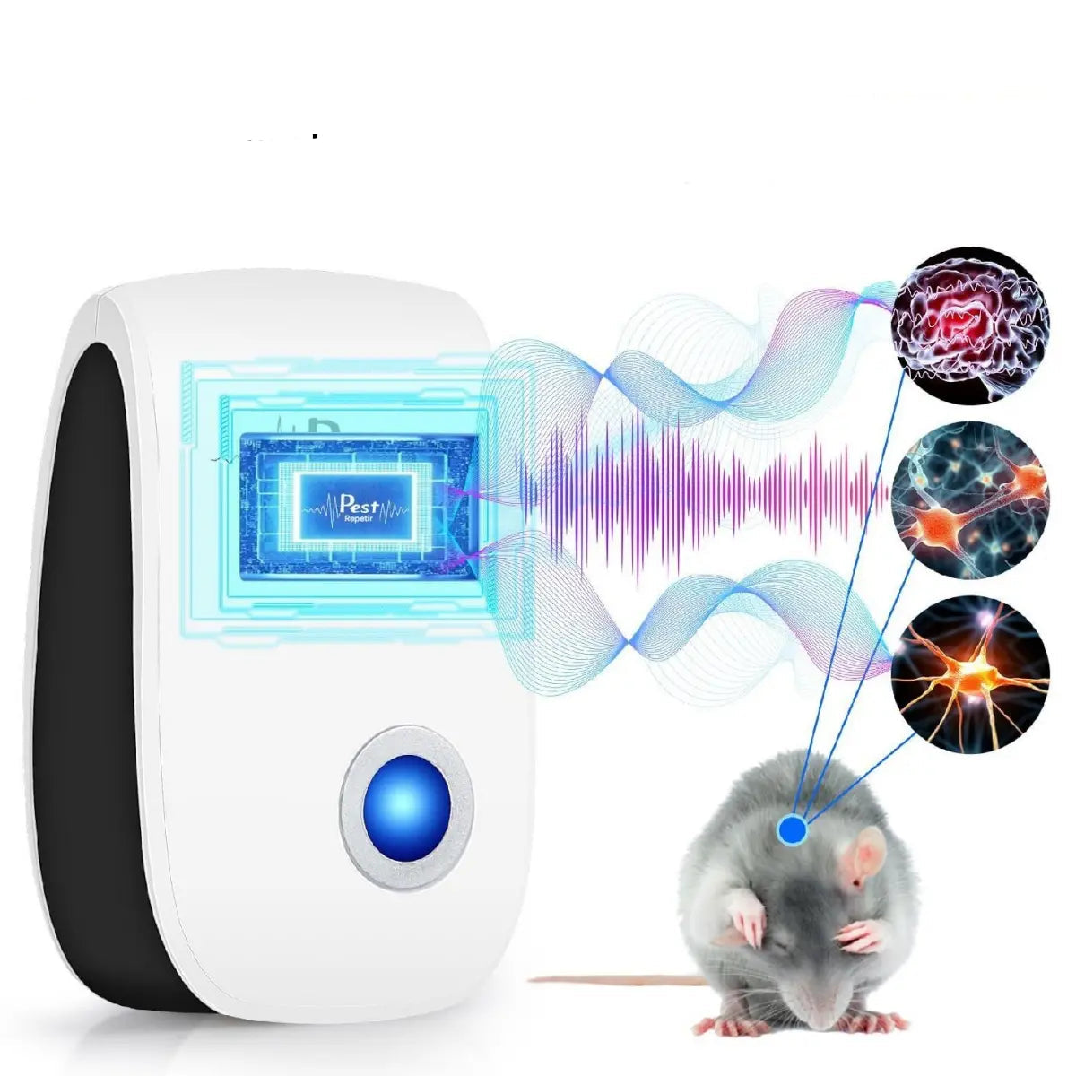 LuxGuard Elite Elektronische Plaagdier- en Insectenbestrijding | Effectieve bescherming tegen ongewenste plagen