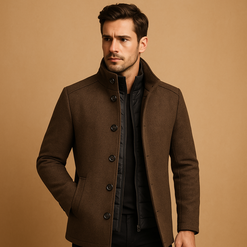 Floran Wol Herenjack – Warm, Elegant en Tijdloos