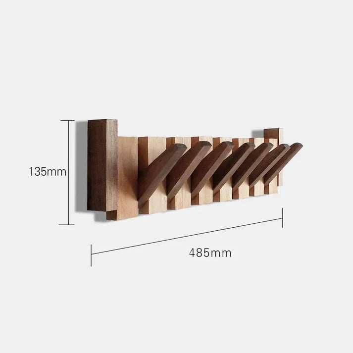 Piano Kleshenger HarmonyCoat – Creatieve Kapstok van Hout voor Hal en Entree