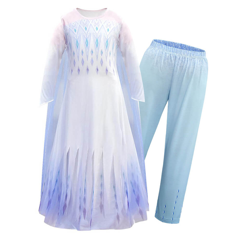 Meisjes Prinses Halloween Kostuum Lange Maxi