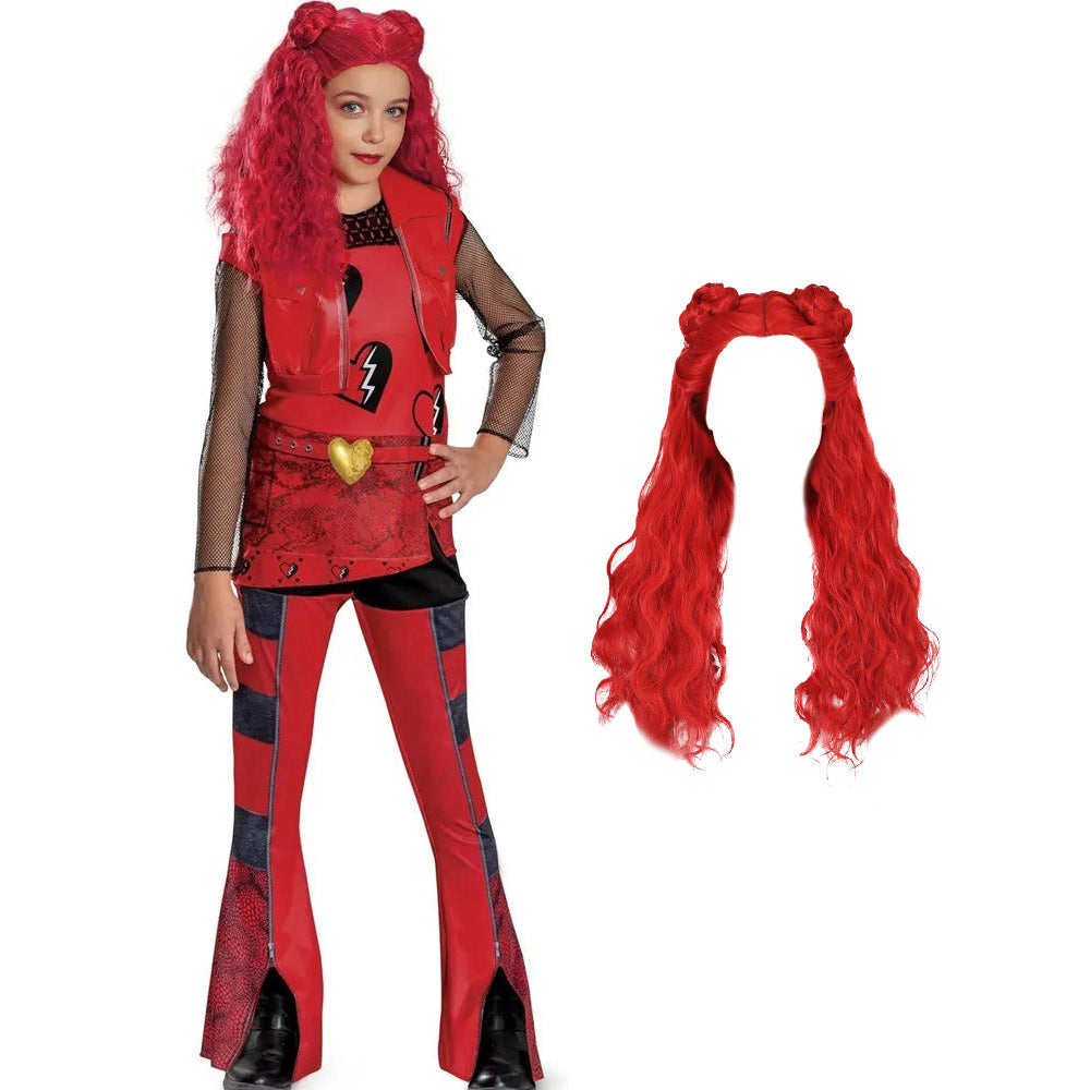 Meisjes Schurken Halloween Kostuum Lange Mouwen Flared Broek