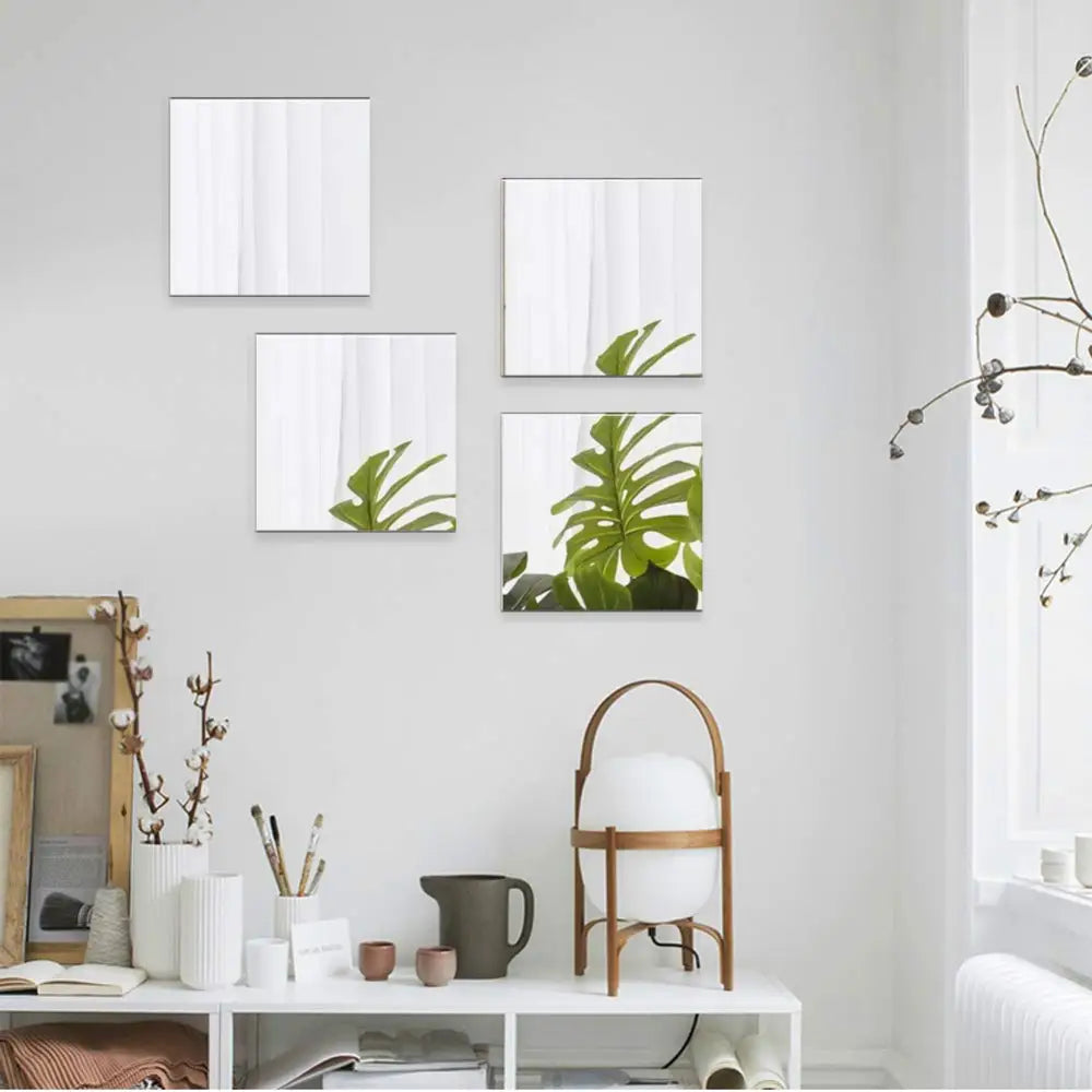 3D Spiegel Muurstickers - Moderne Decoratie