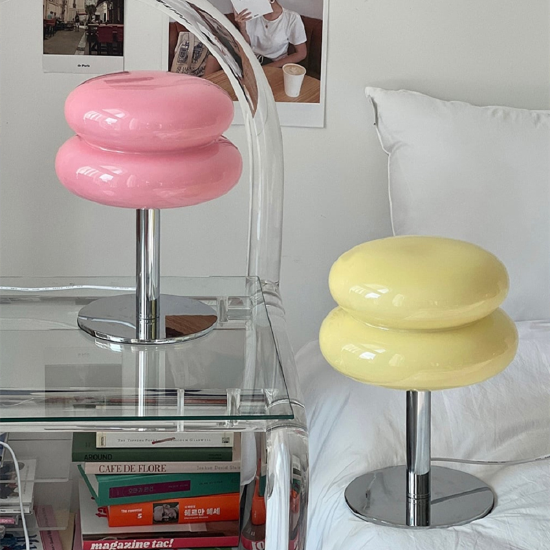 Italiaanse Designer Glazen Tafellamp