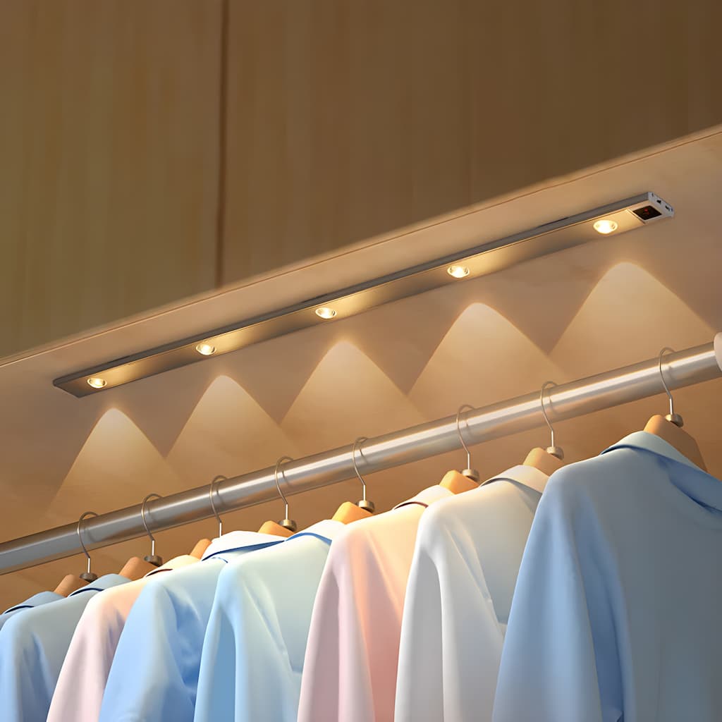 Frendorf Draadloze LED-lamp Bewegingssensor Oplaadbaar Dimbaar 3 kleuren