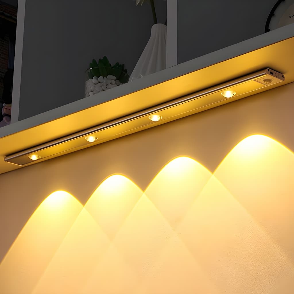 Frendorf Draadloze LED-lamp Bewegingssensor Oplaadbaar Dimbaar 3 kleuren
