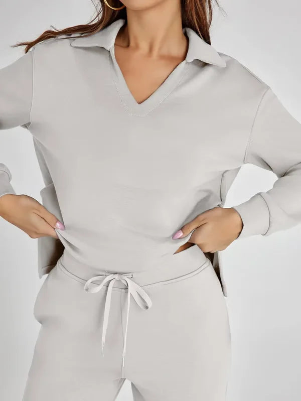 VioletVibe Cozy Hoodie Set | Stijlvolle en comfortabele loungewear voor ultieme ontspanning